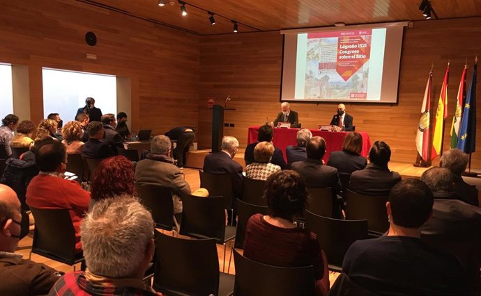 Inauguración del Congreso de Historia sobre el V Centenario del Sitio de Logroño