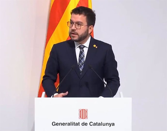 Arxiu - El president de la Generalitat, Pere Aragons
