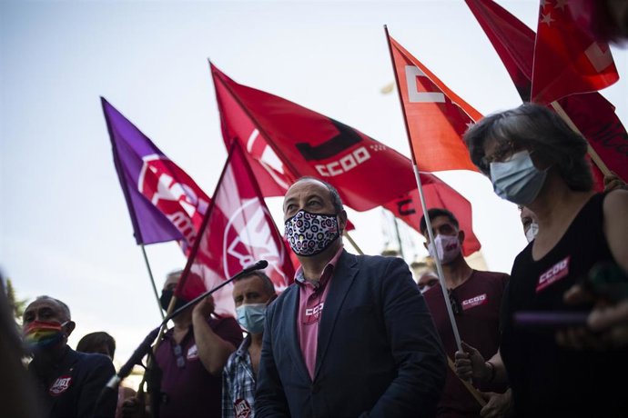 Archivo - El secretario de Políticas Públicas y Protección Social de CCOO, Carlos Bravo, en una imagen de archivo