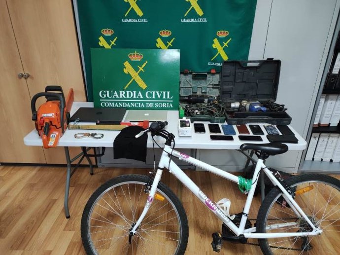 Material intervenido.