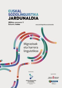 Cartel de la Jornada de Sociolingüística del Euskera 2021