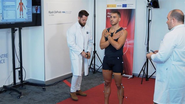 Uso de 5G en paciente en Ripoll y De Prado Sport Clinic