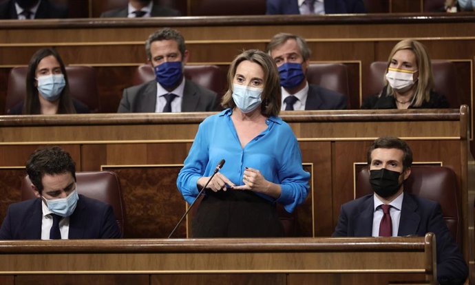 La portavoz parlamentaria del PP, Cuca Gamarra.