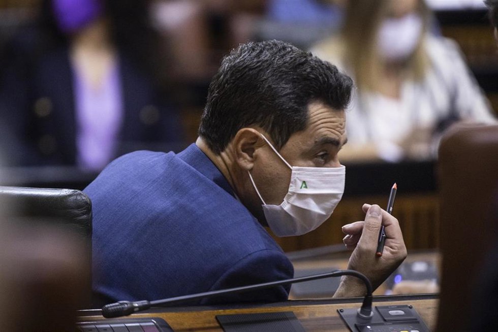 El presidente de la Junta de Andalucía, Juanma Moreno, en una imagen de 28 de octubre.