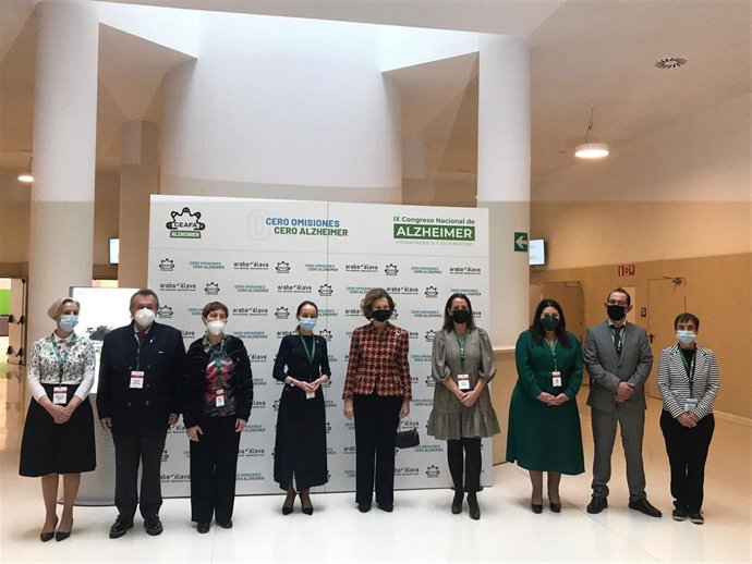 Su Majestad la Reina Doña Sofía inaugura en Vitoria-Gasteiz la IX edición del Congreso Nacional del Alzheimer