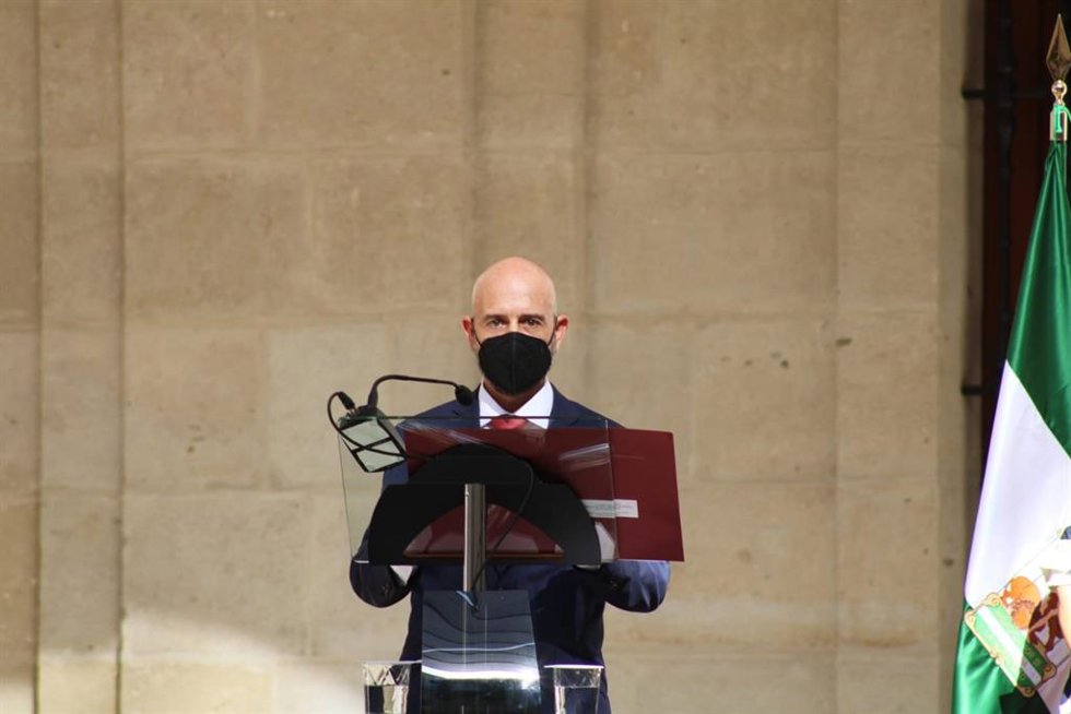 Archivo - El nuevo subdelegado del Gobierno en Málaga, Francisco Javier Salas.