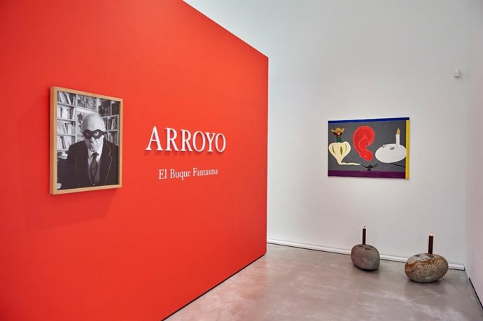 Exposición 'El buque fantasma' de Eduardo Arroyo en las Naves de Gamazo de Santander