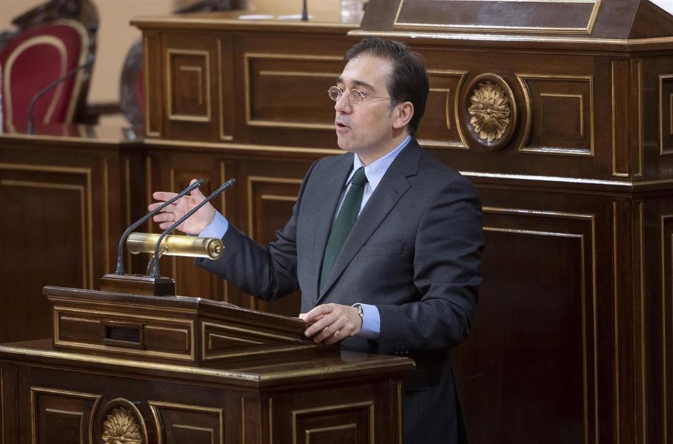El ministro de Asuntos Exteriores, UE y Cooperación, José Manuel Albares