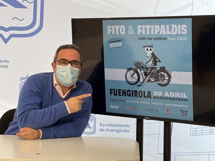 Rodrigo Romero, concejal de Cultura de Fuengirola, anuncia la primera fecha de Marenostrum Fuengirola 2022