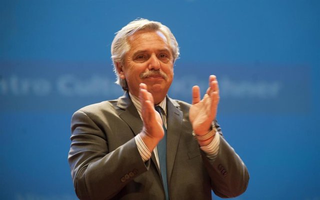 El presidente de Argentina, Alberto Fernández
