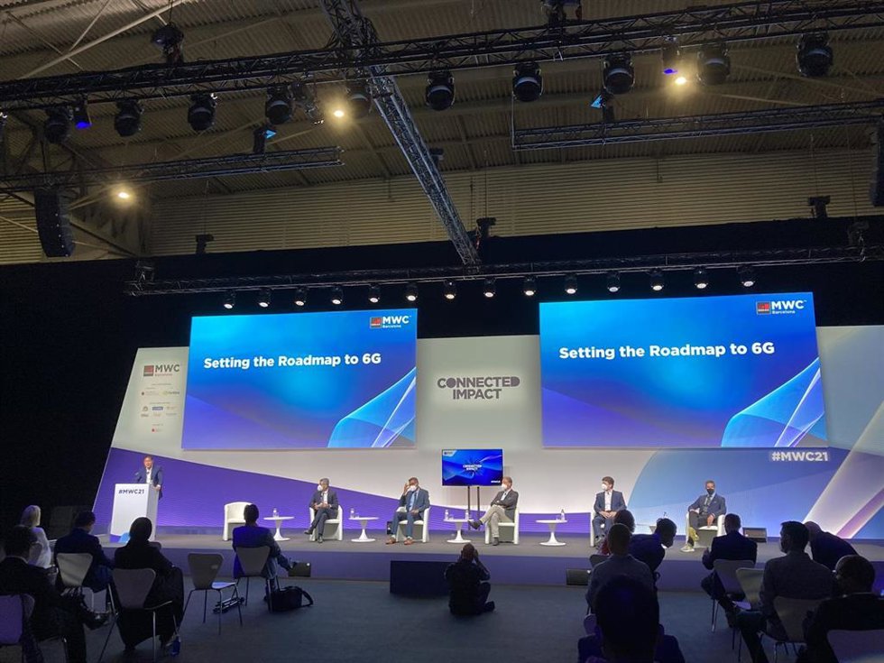 Archivo - Jornada sobre la evolución del 6G en el Mobile World Congress (MWC) 2021.