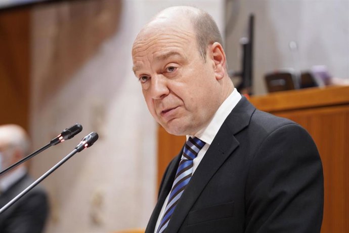 El portavoz de VOX en las Cortes de Aragón, Santiago Morón.