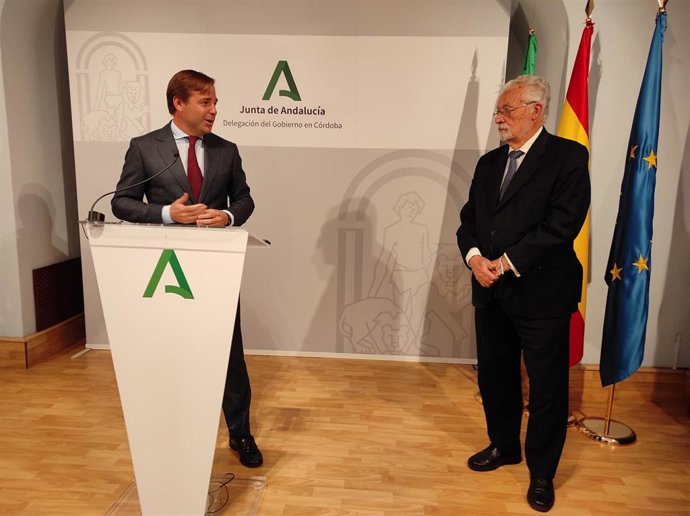 Repullo y Maeztu, durante la rueda de prensa.