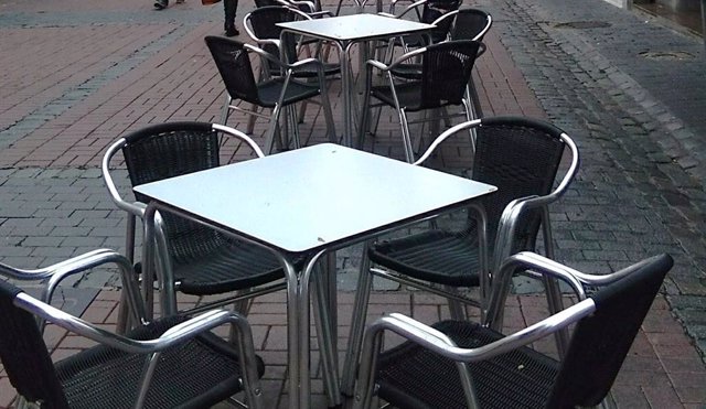 Archivo - Imagen de recurso de una terraza. 
