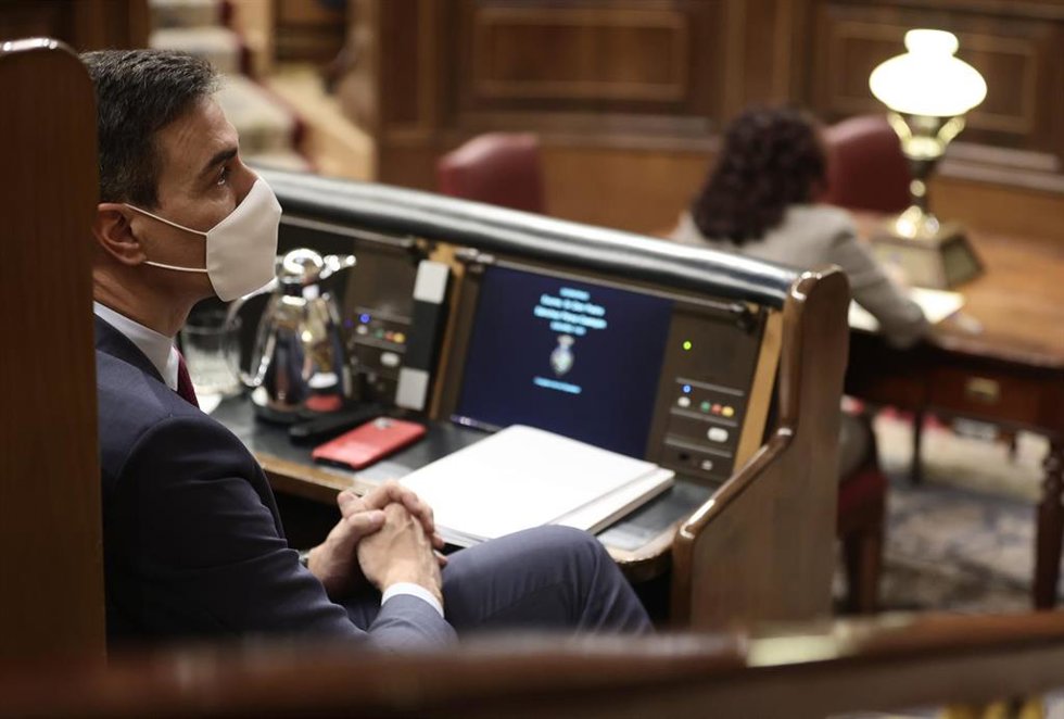 El presidente del Gobierno, Pedro Sánchez
