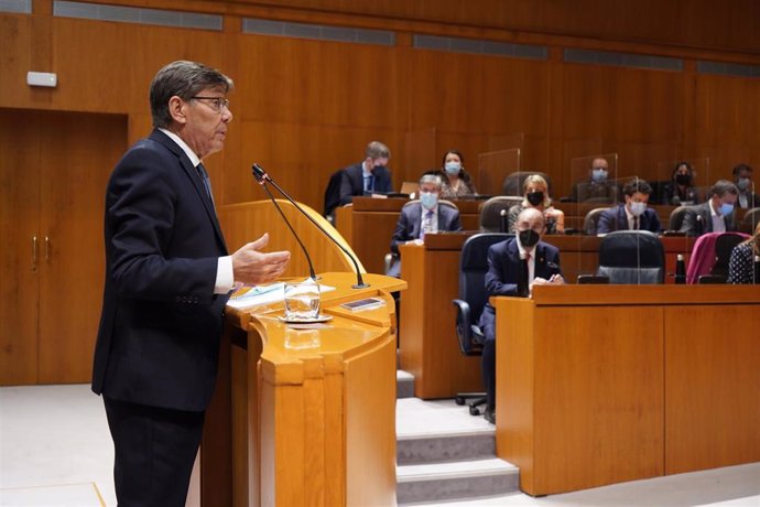 El vicepresidente del Gobierno de Aragón y representante del PAR, Arturo Aliaga.