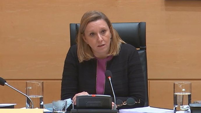 Intervención de Isabel Blanco en las Cortes.