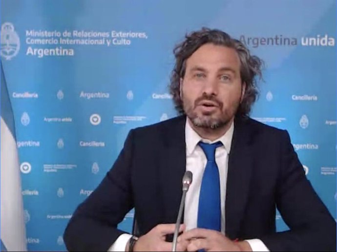 El ministro de Asuntos Exteriores de Argentina, Santiago Cafiero.