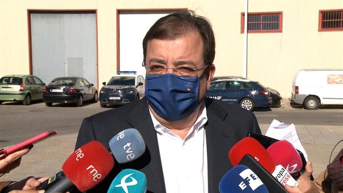 El presidente de la Junta de Extremadura, Guillermo Fernández Vara, en foto de archivo