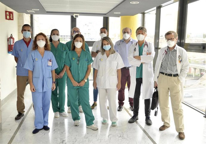 Profesionales del Hospital de Gran Canaria Dr. Negrín participantes en el estudio
