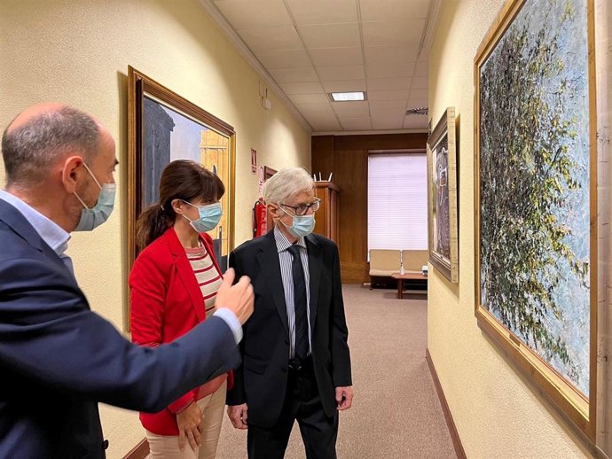 Jesús Posadas, Ana Redondo y Francisco de la Plaza.