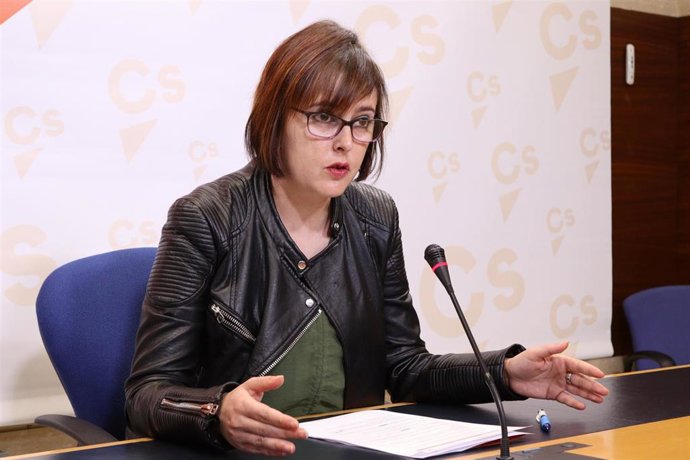 La diputada autonómica de Ciudadanos en las Cortes castellanomanchegas, Elena Jaime.