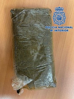 Hachis intervenido por la Policía Nacional