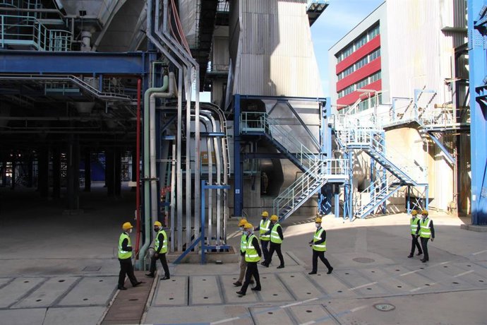 Visita a la central térmica Litoral de Carboneras (Almería)