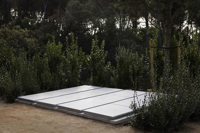 Imagen del recinto para entierros de la comunidad musulmana del Cementerio Roques Blanques