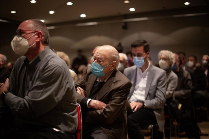 El ex presidente de la Generalitat Jordi Pujol durante un acto.