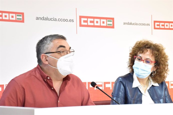 Nuria López, en rueda de prensa.