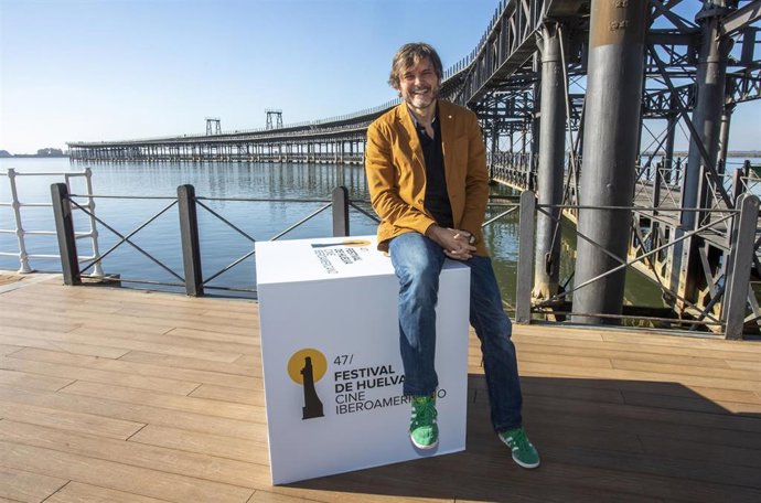 El actor malagueño Salva Reina, en el Festival de Huelva de Cine Iberoamericano.