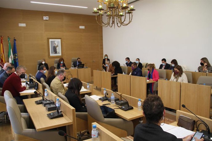 Pleno de la Diputación de Huelva para ratificar las Medallas de la Provincia.
