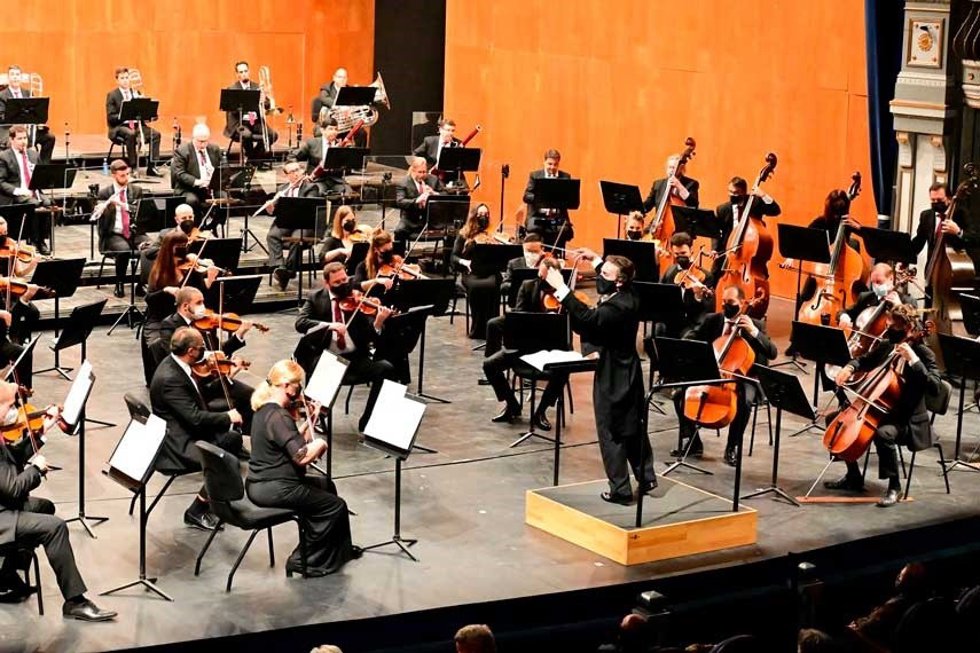 Orquesta Filarmónica de Málaga.