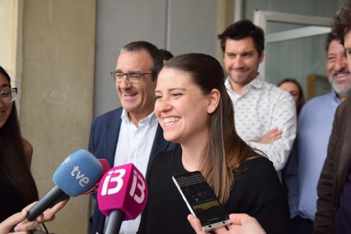 Archivo - La coordinadora de Podemos Mallorca, Aurora Ribot.