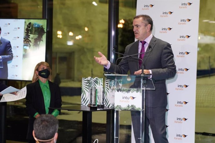 El presidente del Consejo Superior de Deportes (CSD), José Manuel Franco, en la V Gala de los Deportes de la Nieve de la RFEDI.