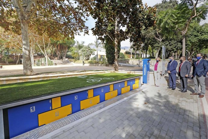 Marbella instala el primer sistema de aparcamiento inteligente, seguro e individual para bicicletas