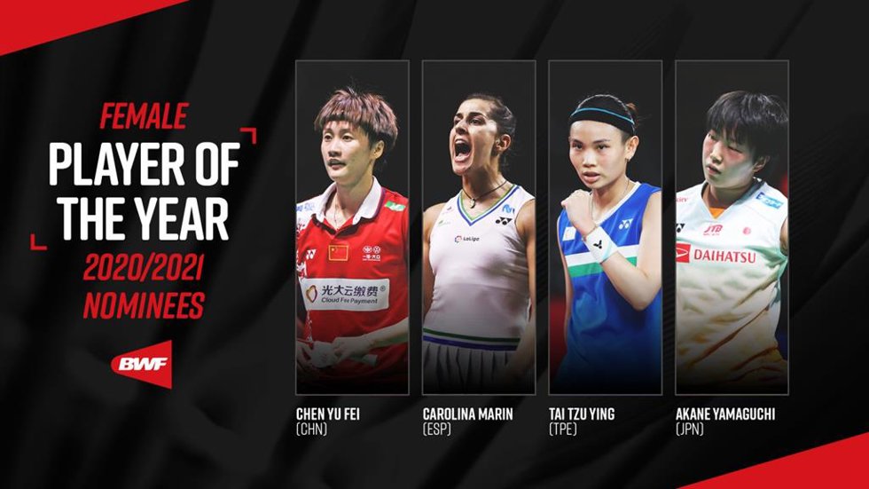 Carolina Marín, nominada a Jugadora del Año de la BWF