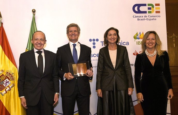 Recepción del Premio al Empresario del año por parte de Francisco J. Riberas, presidente de Gestamp