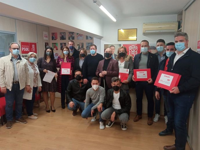 La candidatura de Juan Antonio Lorenzo a liderar el PSOE de Almería presenta sus avales