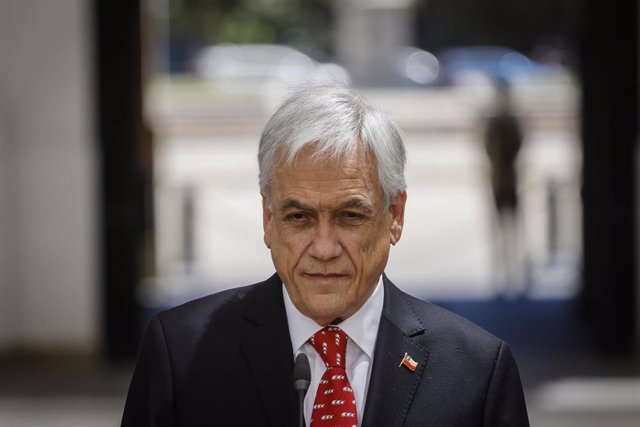 Archivo - Sebastián Piñera, presidente de Chile.