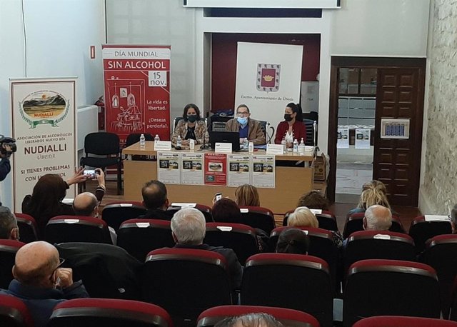 Conmemoración del Día sin Alcohol que ha organizado la Asociación de Alcohólicos Liberados Nuevo Día (Nudialli)