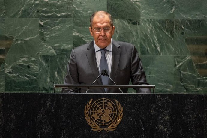 El ministro de Asuntos Exteriores de Rusia, Serguei Lavrov.