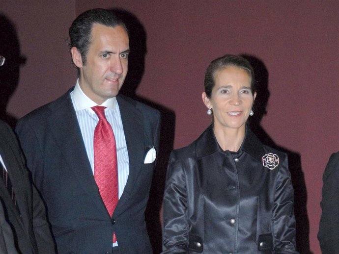 LA INFANTA ELENA Y DON JAIME DE MARICHALAR, EN IMÁGENES DE ARCHIVO