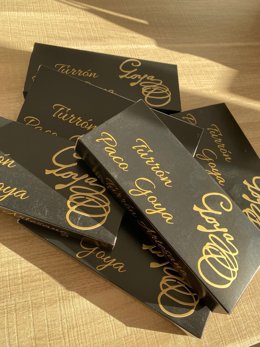 Tabletas del turrón "Paco Goya"