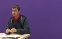 Monedero afirma que el hecho que la Fiscalía de Ecuador le investigue es "una cortina de humo"