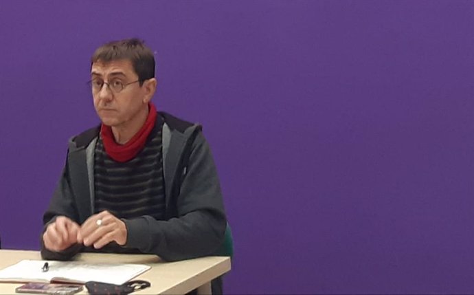 El politólogo español y cofundador de Podemos Juan Carlos Monedero.
