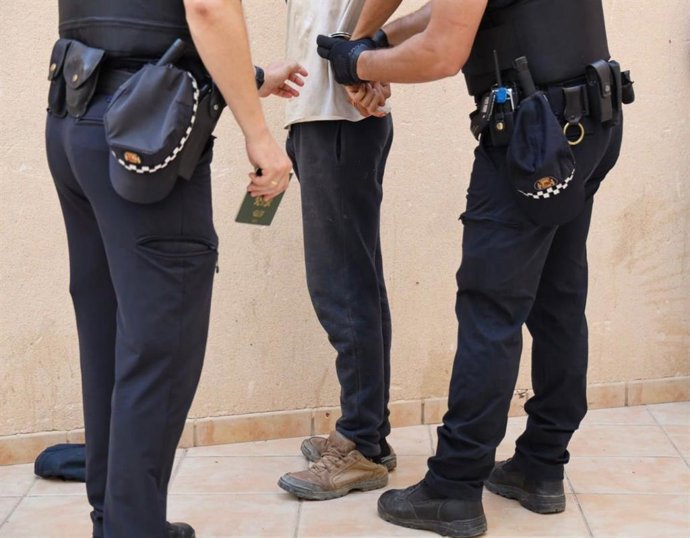 Un detenido con antecedentes por violencia de género con una orden de búsqueda y captura en El Ejido (Almería)