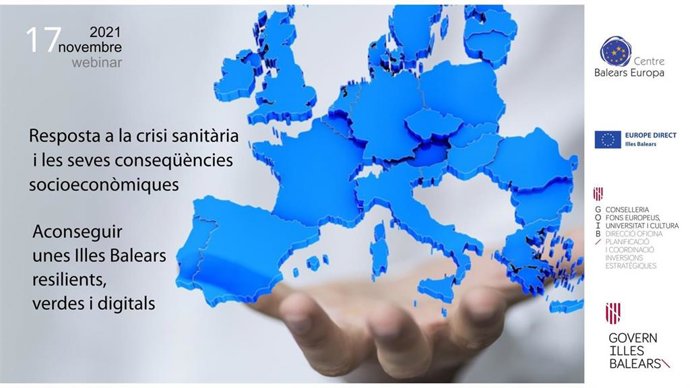 Cartel de la jornada técnica sobre financiación europea dirigida a gestores de empresas e instituciones