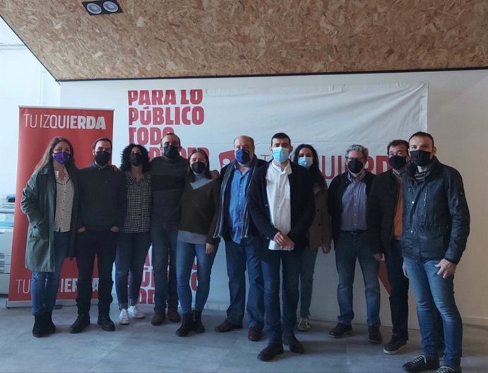 Álvaro Sanz repetirá como líder de IU Aragón al presentar la única candidatura "de unidad y alternativa de izquierda".